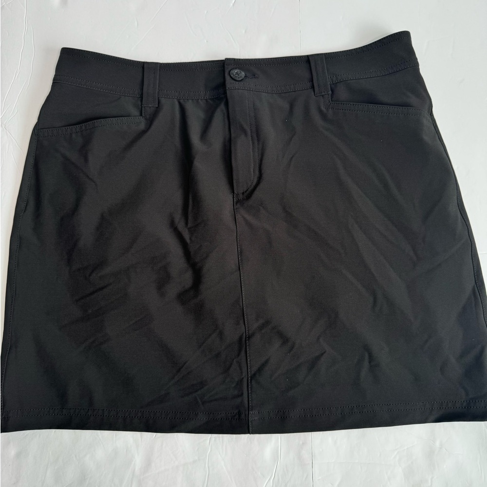 Eddie Bauer Women's Adventurer 2.0 Skort Black size 10 - Picture 2 of 11